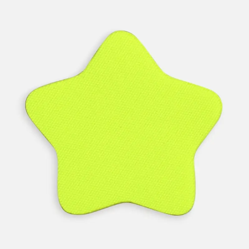 Наклейка тканевая Lunga Bial, M, желтый неон