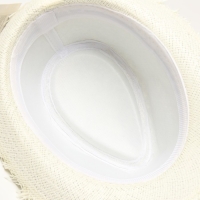 Шляпа мужская MINAKU, цвет белый, р-р 58