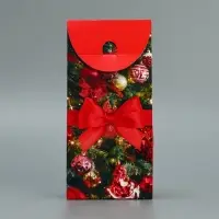 Коробка складная &laquo;Новогодняя&raquo;, 9 х 19 х 6 см