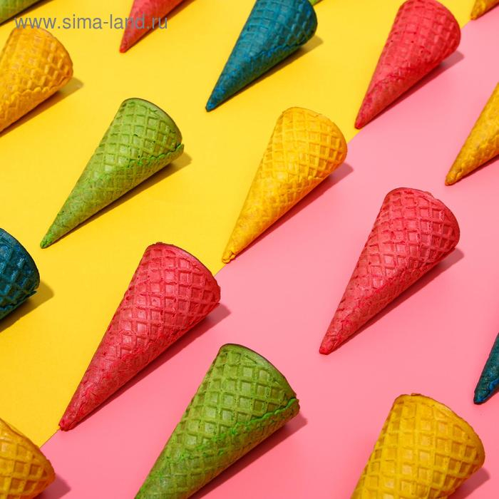 Вафельные рожки &laquo;Стандарт 110&raquo;, с ровным краем, ассорти, 225 шт.