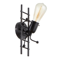 Бра "Человечек" E27 40Вт черный