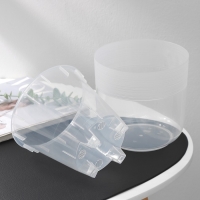 Кашпо для цветов со вставкой &laquo;Линель&raquo;, 2,7 л, d=16 см, h=16 см, прозрачный