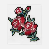 Термоаппликация &laquo;Цветы&raquo;, 16.5&times;12 см, разноцветная