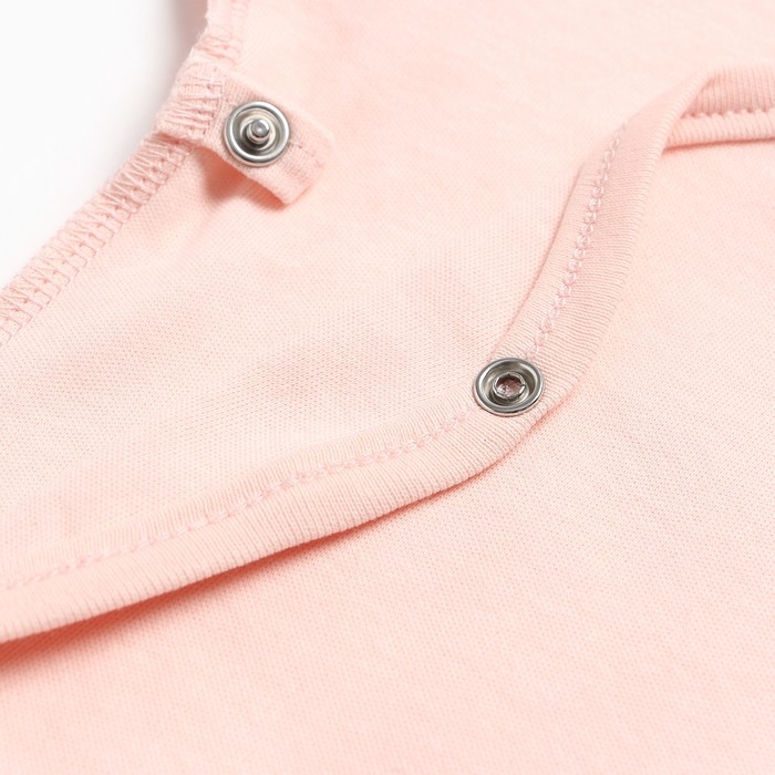 Комплект детский, цвет персик, рост 68 см