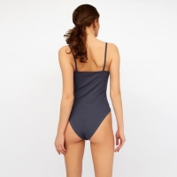 Боди женское MINAKU: Basic line цвет графит, размер 48 Боди женское MINAKU: Basic line цвет графит, размер 48