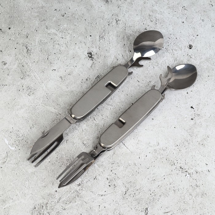 Набор посуды для пикника «Хозяин леса», 7 предметов Набор посуды для пикника «Хозяин леса», 7 предметов