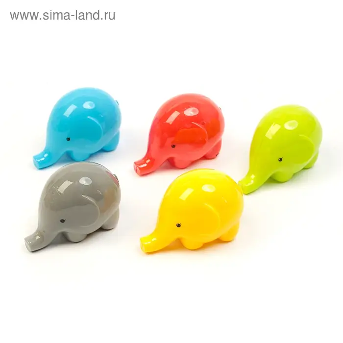 Точилка с контейнером &laquo;Слоник&raquo;, МИКС