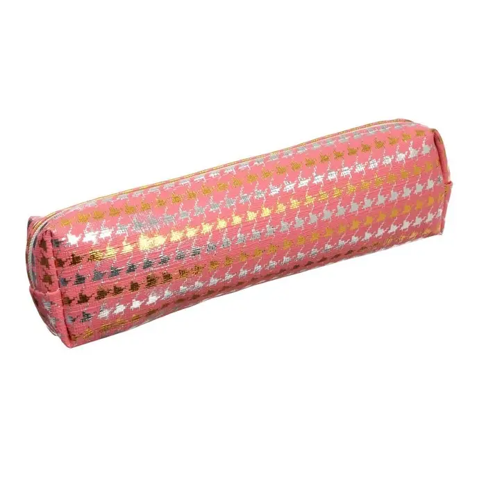 Пенал школьный на молнии Calligrata &laquo;Гусиные лапки&raquo;, 1 отделение, МИКС