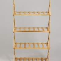 Подставка для цветов Greengo, 5 полок, 50 &times; 25 &times; 89 см, напольная, бамбук