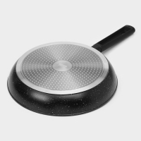 Сковорода Доляна &laquo;Первый дом&raquo;, d=28 см, антипригарное покрытие, индукция, цвет чёрный