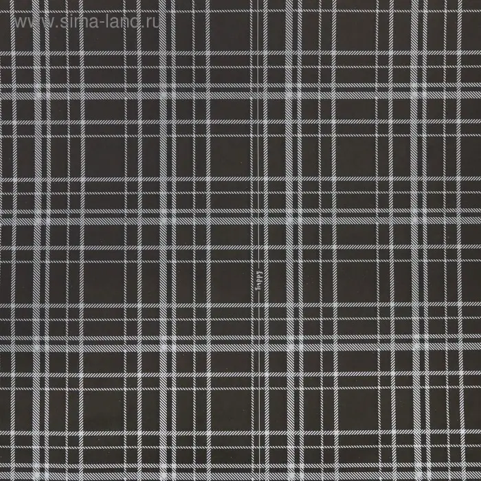 Бумага упаковочная крафт цветная двухсторонняя &laquo;Трендовая клетка&raquo;, 50 х 70 см