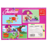 Конструктор &laquo;Девочка с собачкой&raquo;, 76 деталей