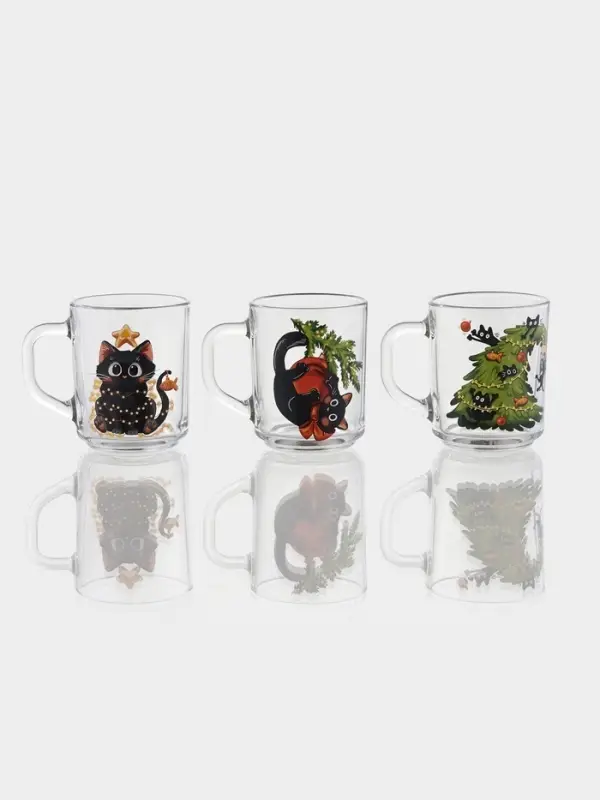 Кружка "Green tea" "Озорные котики" 200 мл