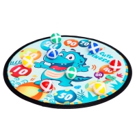 Дартс "Динозаврик", с  мячиками