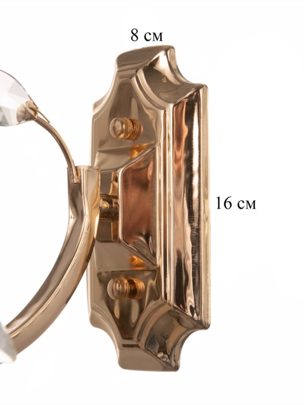 Бра "Севилья" 1хЕ14 40Вт золото