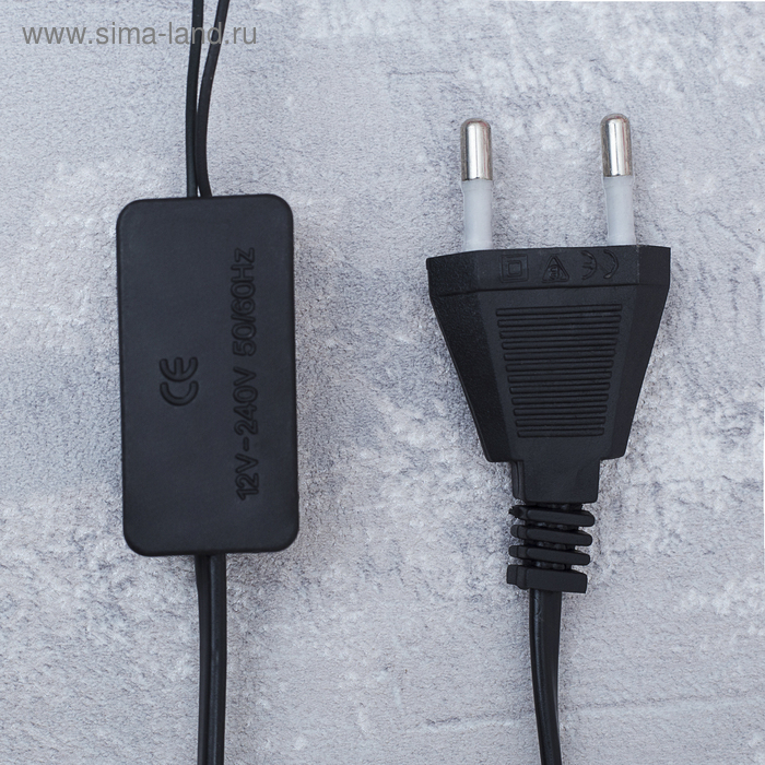 Светодиодный куст &laquo;Цветы&raquo; 1.2 м, 120 LED, постоянное свечение, 220 В, свечение розовое