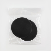 Чашки для бюстгальтера &laquo;Круг&raquo;, L (48), d = 14,5 см, пара, цвет чёрный