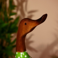 Сувенир "Утка в зелёном" дерево 45 см