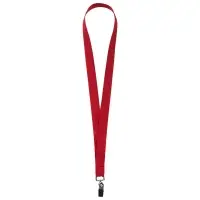 Лента для бейджа Neckband, красная