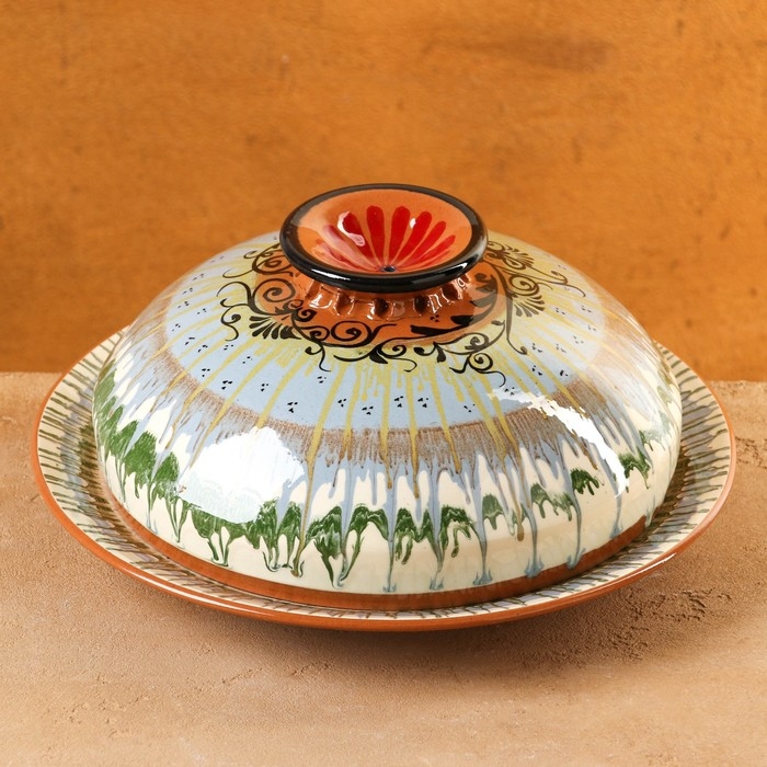 Блинница Риштанская керамика 26,5 см