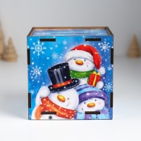 Копилка куб "Пусть исполнятся мечты" 10х10х10 см Копилка куб "Пусть исполнятся мечты" 10х10х10 см