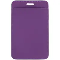 Чехол для пропуска Shall Simple, фиолетовый