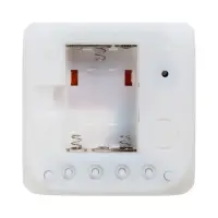 Часы - будильник LB-03, дата, температура, белый