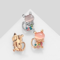 Брошь &laquo;Кошечка&raquo; ассорти, цвет МИКС (неделимая фасовка 12 шт., цена за шт.)