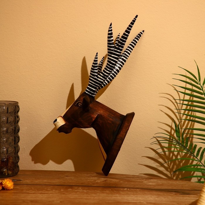 Панно настенное "Газель" албезия 25х15х35 см