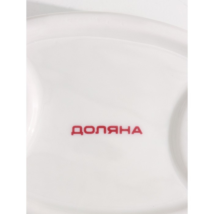 Набор аксессуаров для ванной комнаты Доляна &laquo;Сицилия&raquo;, 3 предмета (дозатор 350 мл, мыльница, стакан)