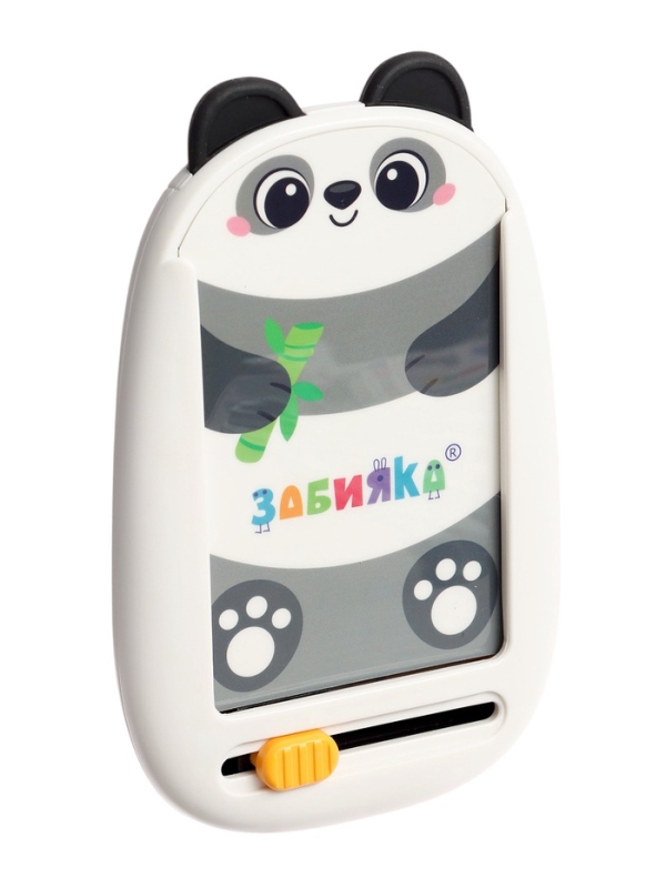 Интерактивный планшет с карточками "Панда" русская озвучка, 60 двустронних карточек