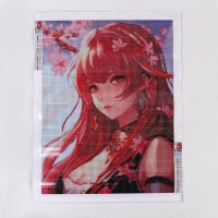 Алмазная мозаика с полным заполнением на холсте &laquo;Красотка&raquo;, 30 х 40 см