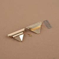 Застёжка для сумки, 4,5 &times; 2,9 см, цвет золотой