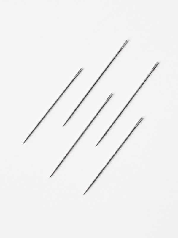 Игла швейная самовдеваемая 37мм*0,75/40мм*0,77/42мм*0,8 ( наб 5шт) сталь TR Игла швейная самовдеваемая 37мм*0,75/40мм*0,77/42мм*0,8 ( наб 5шт) сталь TR