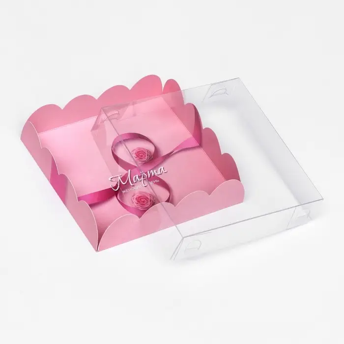 Коробка для печенья, &laquo; 8 марта&raquo; 12&times;12&times;3