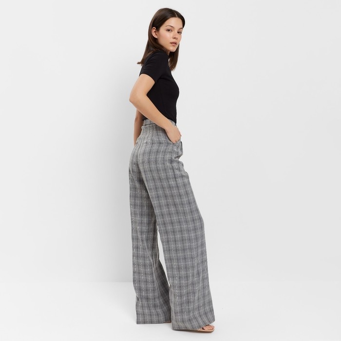 Брюки женские MINAKU: Classic цвет серый, р-р 46 Брюки женские MINAKU: Classic цвет серый, р-р 46