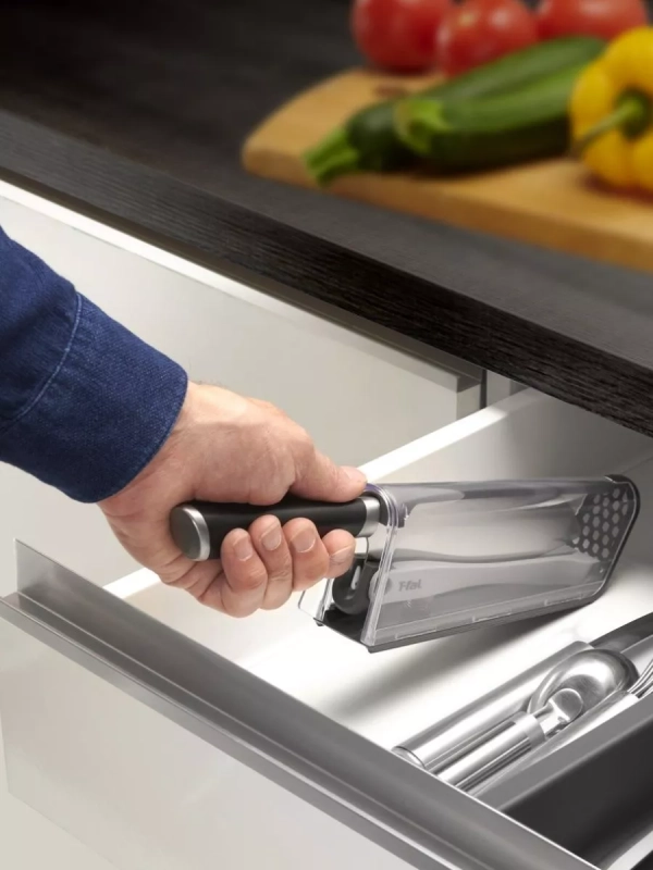 Нож сантоку Ever Sharp 16,5 см, с чехлом для затачивания