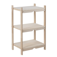 Стеллаж деревянный, 50&times;35&times;80см, 3 яруса, "Добропаровъ"