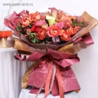 Плёнка матовая &laquo;Звёздная ночь&raquo; красный, 57&times;57 см &plusmn;5% см