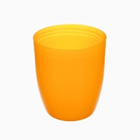 Поильник - непроливайка детский тренировочный &laquo;360&deg;&raquo;, 240 мл., с ручками, цвет оранжевый