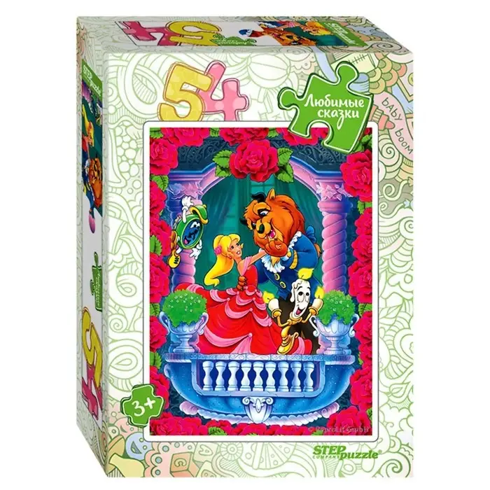 Мини-пазлы &laquo;Любимые сказки&raquo;, 54 элемента, МИКС