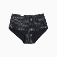 Трусы слипы женские, цвет чёрный/горошек, размер 54 Трусы слипы женские, цвет чёрный/горошек, размер 54