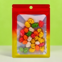 Пакет Зип-лок с окном, с еврослотом, огонь, 10 х 15 см набор 20шт 10664565 Пакет Зип-лок с окном, с еврослотом, огонь, 10 х 15 см набор 20шт 10664565