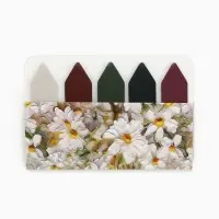 Стикеры с липким слоем "Ромашки", 20 л, 5 шт