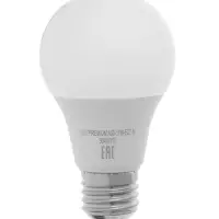 Лампа светодиодная Включай, А60, 11 Вт, E27, 1045 Лм, 3000K, IP20, свечение тёплое белое, матовое ст