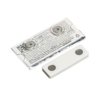 Бейдж-табличка горизонтальный 35 х 70 мм, магнитный