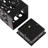 Садовый светильник на солнечной батарее &laquo;Ажурный&raquo;, 6&times;29&times;6 см, 1 LED, свечение тёплое белое