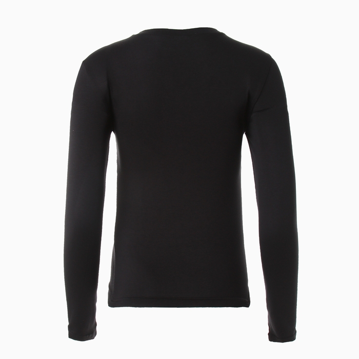 Лонгслив женский MINAKU: Casual Collection цвет чёрный, р-р 42