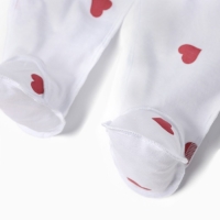 Ползунки детские MINAKU, цвет молочный, рост 80-86 см Ползунки детские MINAKU, цвет молочный, рост 80-86 см