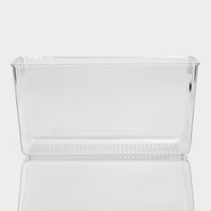 Контейнер для холодильника RICCO, 26,5&times;17&times;13 см, цвет прозрачный